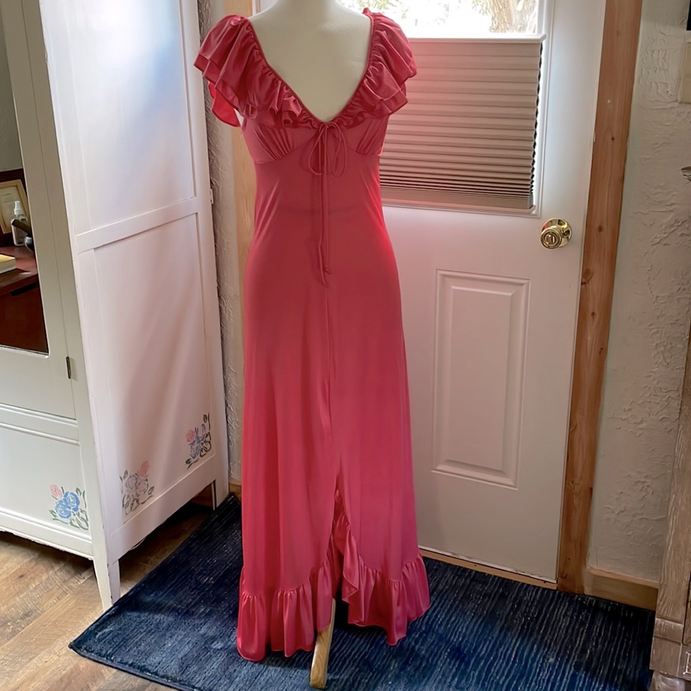 Vintage Coral Pink Nightgown